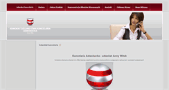 Desktop Screenshot of adwokat-aw.pl